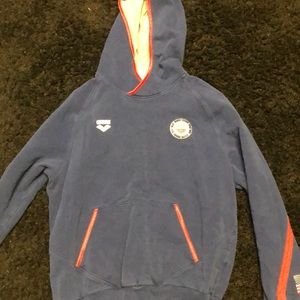 Arena USA swimming hoodie